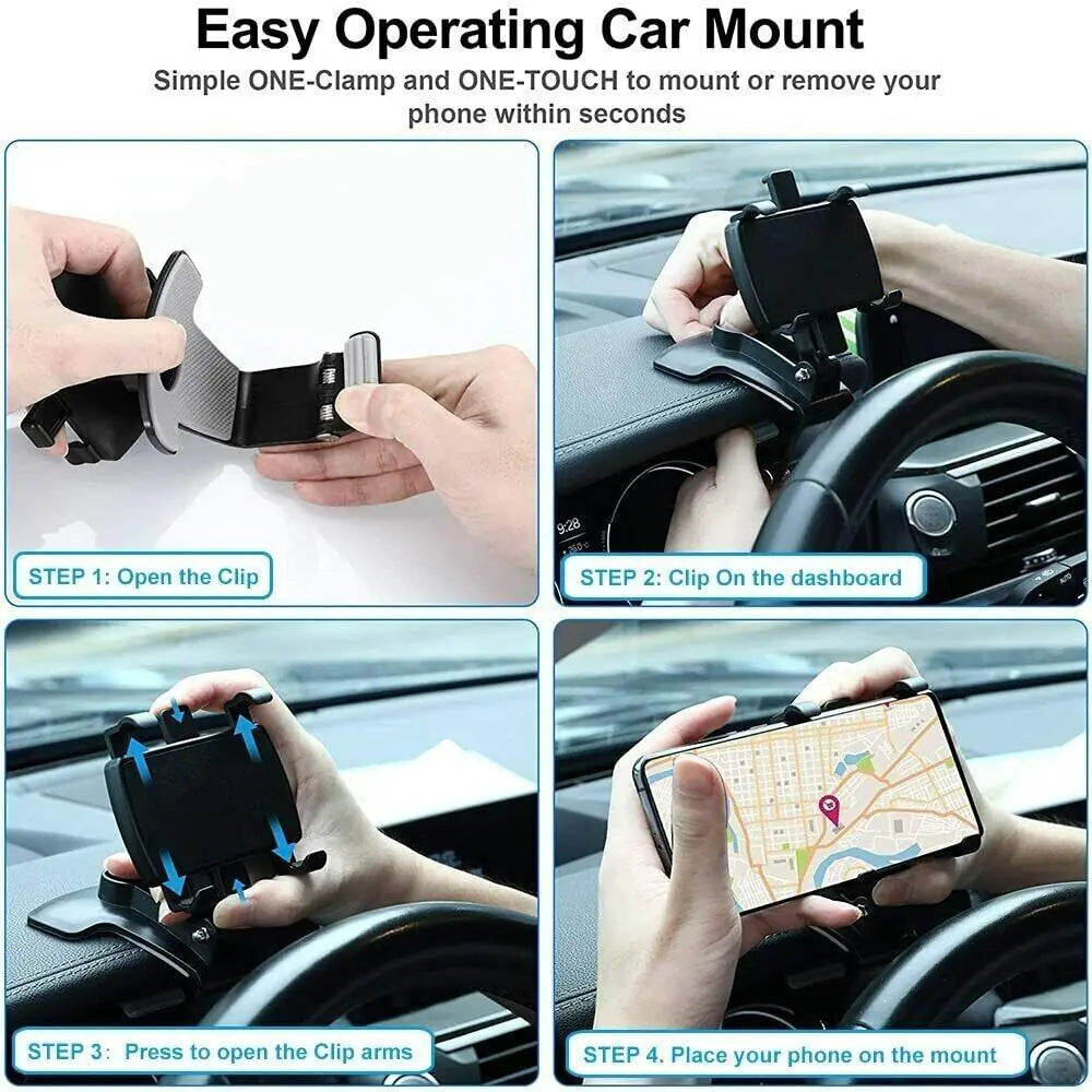 360° Rotating Car Phone Mount