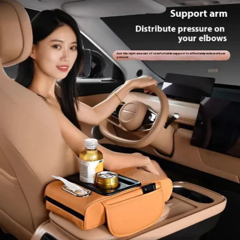 4-in-1 Car Armrest Storage Cushion