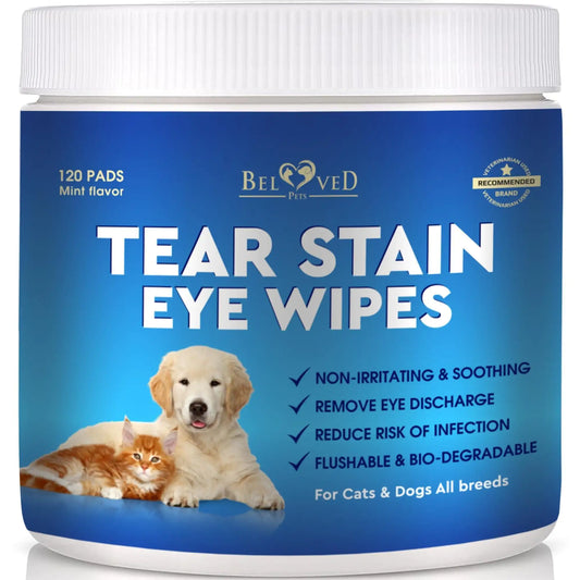 Dogs and Cats Eye Care Wipes 120 Count